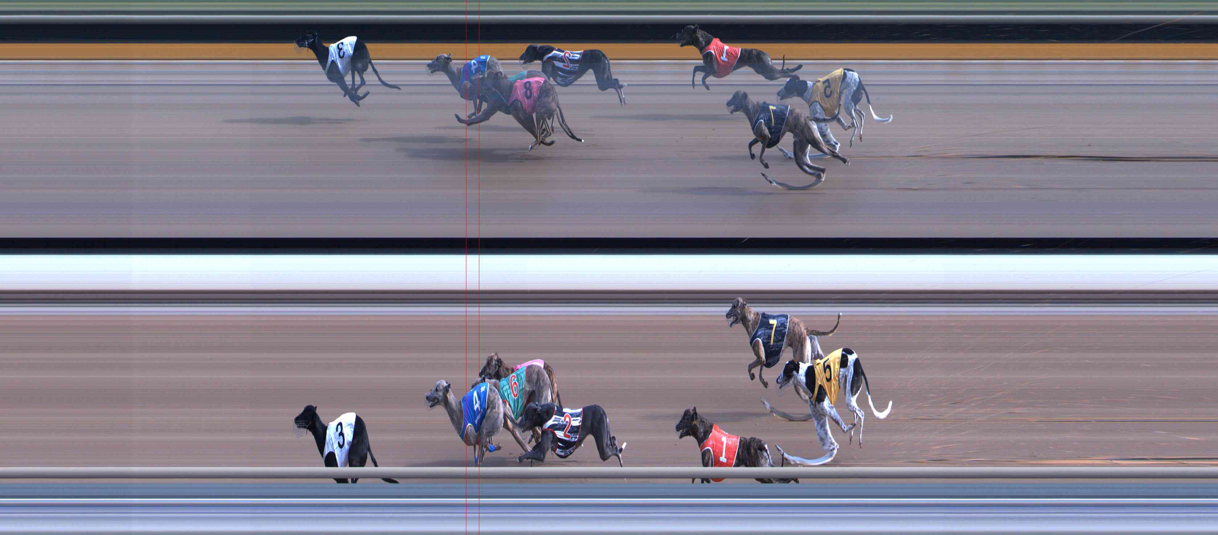 Race result finish photo